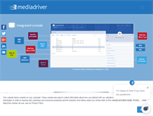 Tablet Screenshot of mediadriver.com